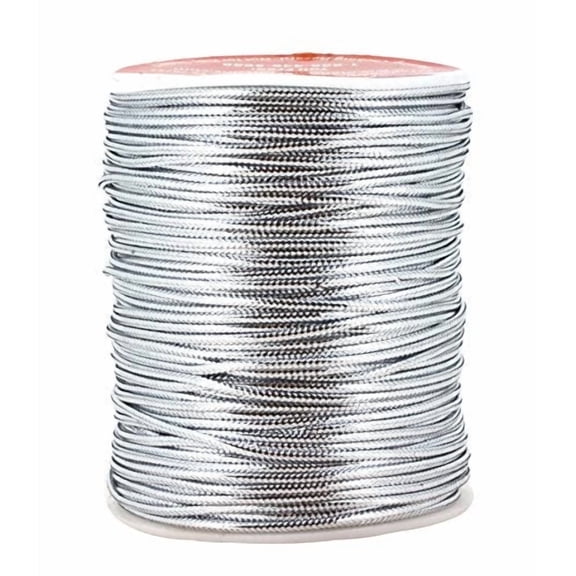 Mandala Crafts Metallic Cord Tinsel String Rope for Ornament Hanging, Decorating, Gift Wrapping, Crafting