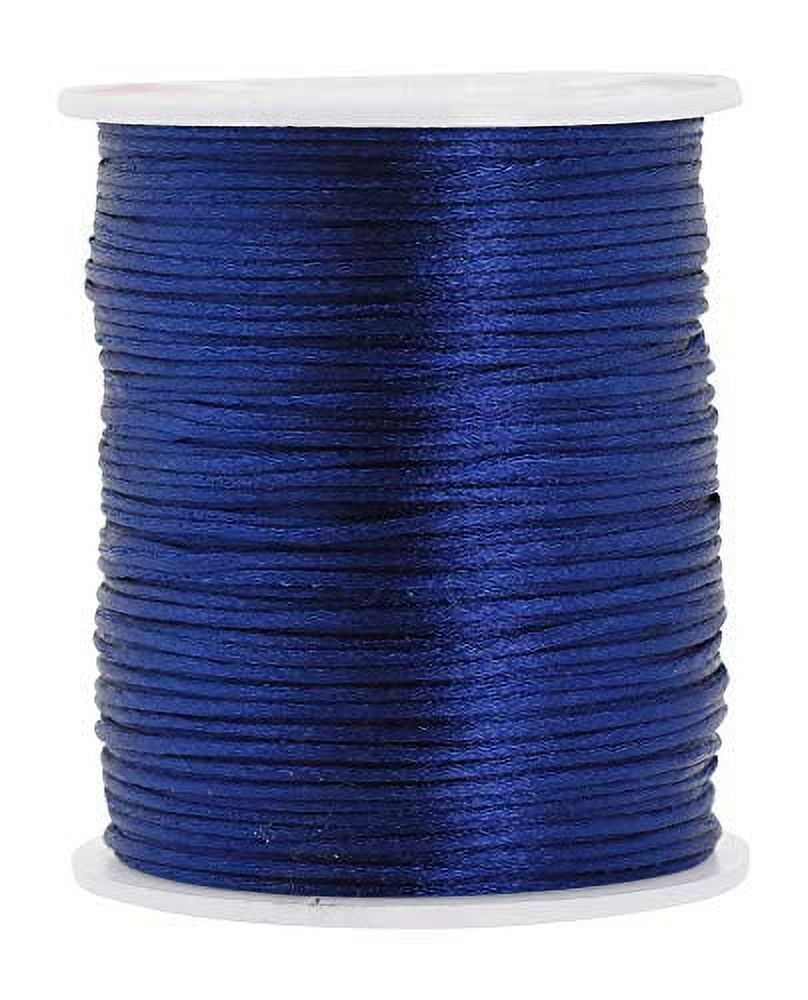 MultiColor 30 Meters Satin Nylon Cord Solid Rope For Jewelry