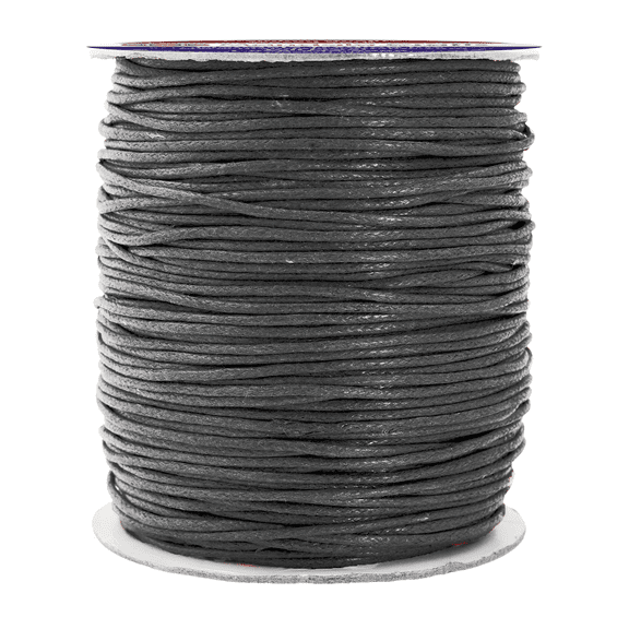 1.5mm Waxed Cord for Jewelry Making Necklace String - Wax Cord for Jewelry String Bracelet Cord - 109 Yards Waxed Cotton Cord for Jewelry Making