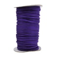 thumbnail image 1 of Mandala Crafts Soft Drawstring Replacement Rope Upholstery Crochet Macramé Cotton Welt Trim Piping Cord (Purple, 3mm), 1 of 4