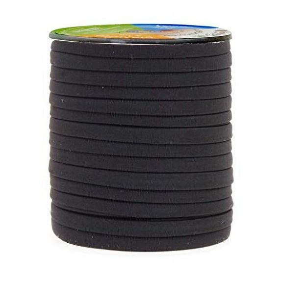 Mandala Crafts Soft Elastic Cord from Spandex Nylon Fabric for Jewelry Making, Sewing, and Crafting