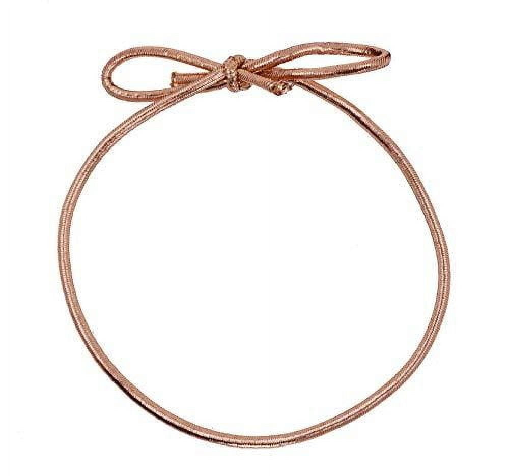 pre tied bows with elastic