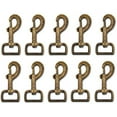 thumbnail image 1 of Mandala Crafts Swivel Snap Hooks Heavy Duty Trigger Clip Clasps for Dog Leashes, Bags, Backpacks, Straps, Harnesses, 10 Pieces, 1 of 9