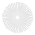 thumbnail image 1 of Mandala Crafts White Nylon Zippers for Sewing - Assorted Lengths in Bulk - Sewing Supplies for Tailor Zipper Replacement, 1 of 4