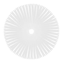 Mandala Crafts White Nylon Zippers for Sewing - Assorted Lengths in Bulk - Sewing Supplies for Tailor Zipper Replacement