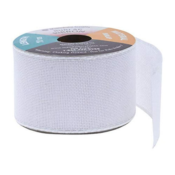 Mandala Crafts Wired Burlap Ribbon for Wreath, Crafts, Fall, Holiday, Wedding Decoration, Tree, Gift Wrap, 10 Yards