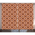 thumbnail image 1 of Ambesonne Mandala Curtains 2 Panel Set, Flourish Blossoms Pattern, 108" x 90", Multicolor, 1 of 3