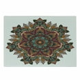 thumbnail image 1 of Mandala Cutting Board, Mandala Design Unifying Centre Eastern Sign Pattern Print Art, Decorative Tempered Glass Cutting and Serving Board, Small Size, Multicolor, by Ambesonne, 1 of 1