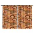 thumbnail image 1 of Mandala Design Curtains-Blackout Curtains Bedroom Decor Living Room Darkening Grommet Window Drapes 2 Panels Set 52"x 84", 1 of 2