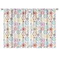 thumbnail image 1 of Mandala Design Curtains-blackout Curtains Bedroom Decor Living Room Darkening Grommet Window Drapes 2 Panels Set 41"x63", 1 of 2