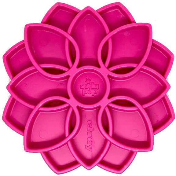 Mandala Design eTray Enrichment Tray for Dogs Pink