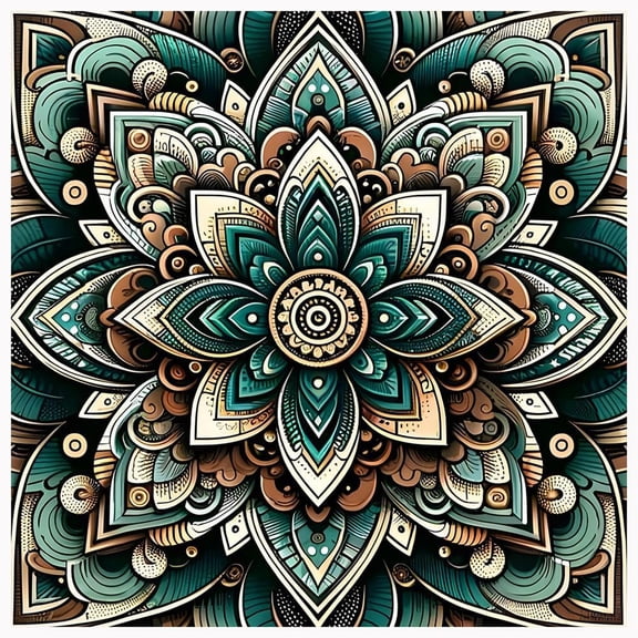 Mandala Diamond Painting Kits for Adults Beginners - Mandala Diamond Art Kits for Adults, Full Drill DIY 5D Diamond Painting Gem Art Crafts Kits for Home Wall Decor 12x12 Inch