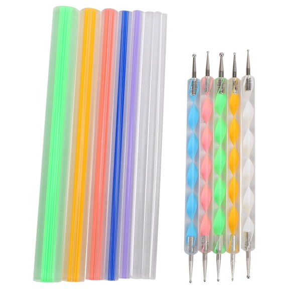 Mandala Dotting Tools Set for Painting Rocks,Painting Rocks Dot Kit,Acrylic Stick,Point Drill Tool,Stencil DIY Wall Art