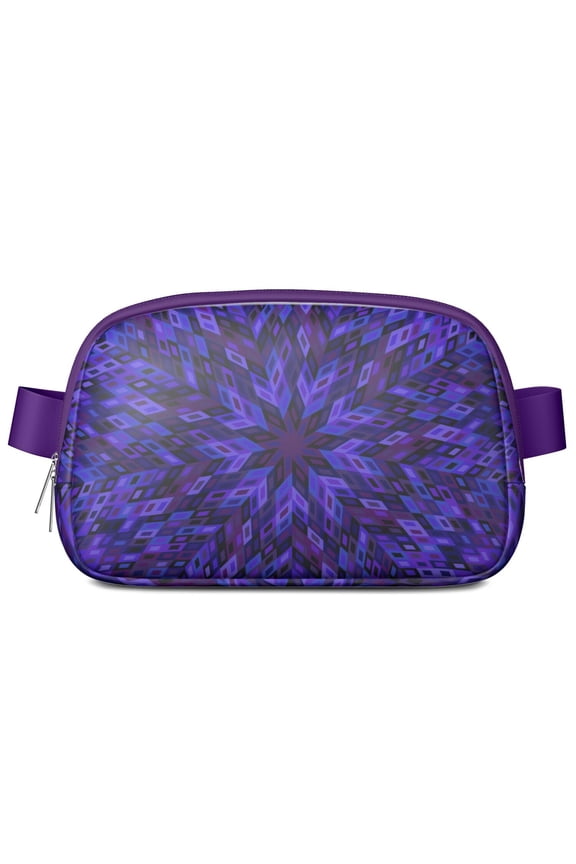 Mandala Fanny Pack for Women – Colorful Psychedelic Waist Bag with Abstract Geometric Pattern, Zen Meditation Style for Spiritual & Healing Vibes