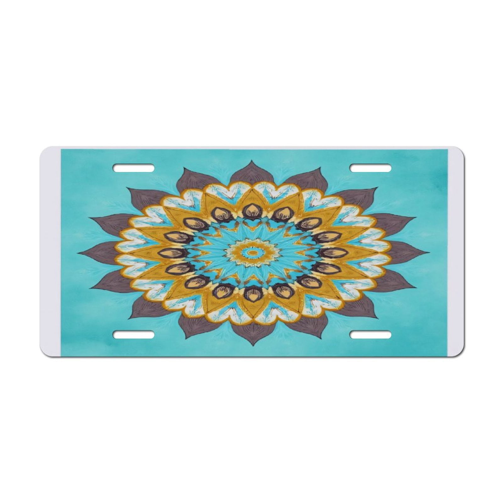 Just Married Wedding Aluminum License Plate