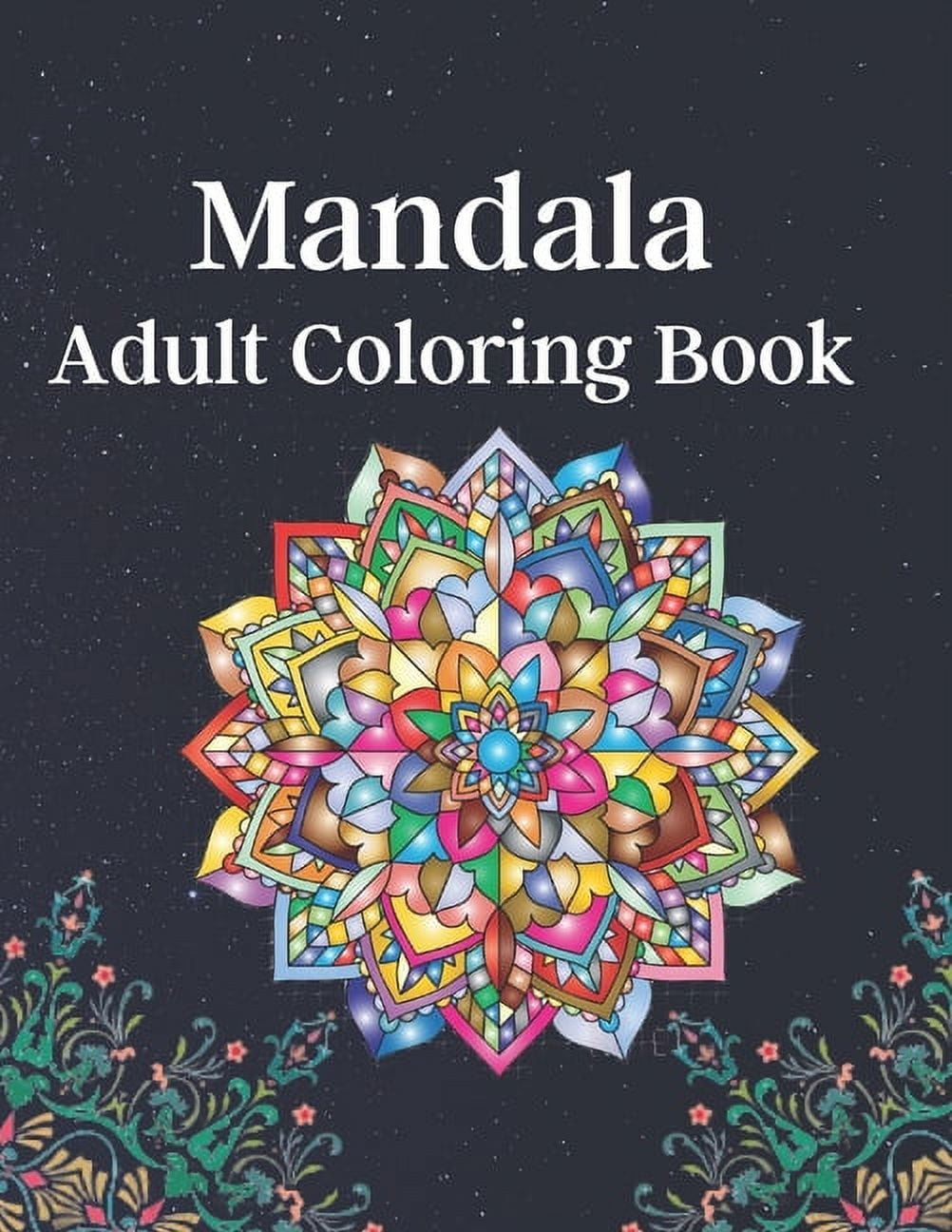  Mandala Adult Coloring Books by Colorya - A4 Size