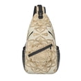 thumbnail image 1 of Flower Of Life Geometric Mandala Sling Crossbody Chest Bag Men Cool Spiritual Meditation Shoulder Backpack for Camping Biking, 1 of 7
