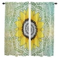 thumbnail image 1 of Mandala Flowers Bloom Abstract Curtains For Living Room Bedroom Window Treatment Home Decoration Drapes Kitchen Curtain, 1 of 7