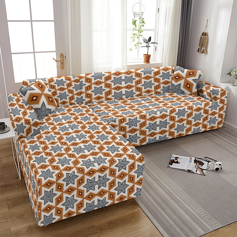 Mandala Geometric Corner Sofas Cover Rings Sofa Bed Cover Sofa Bed