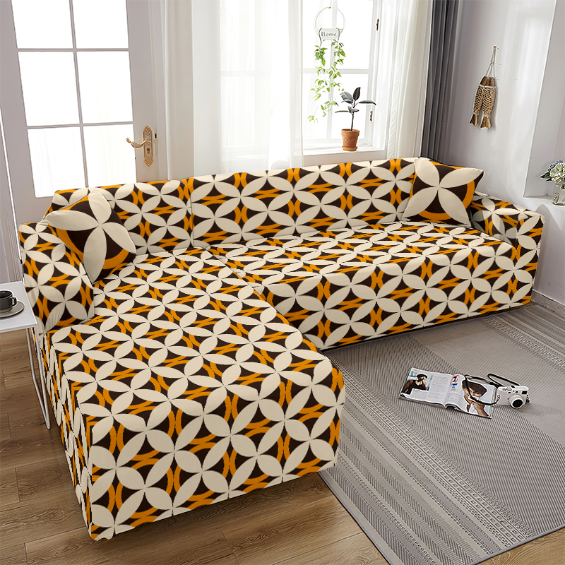 Mandala Geometric Corner Sofas Cover Rings Sofa Bed Cover Sofa Bed