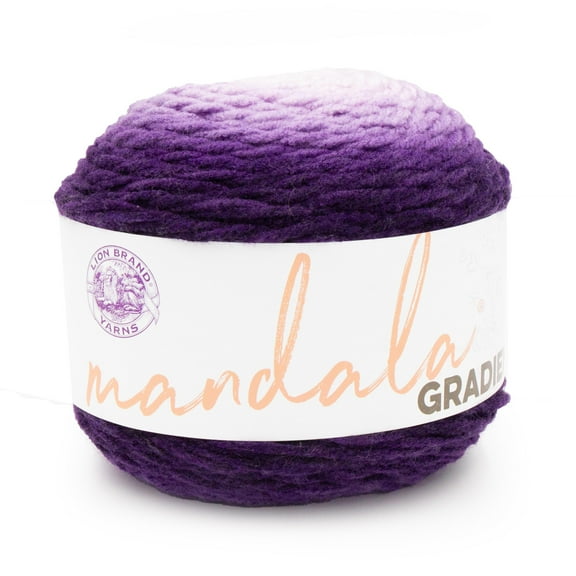 Lion Brand Mandala Gradient Purple Yarn