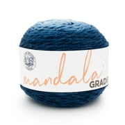 Lion Brand Mandala Gradient Steel Blue Yarn