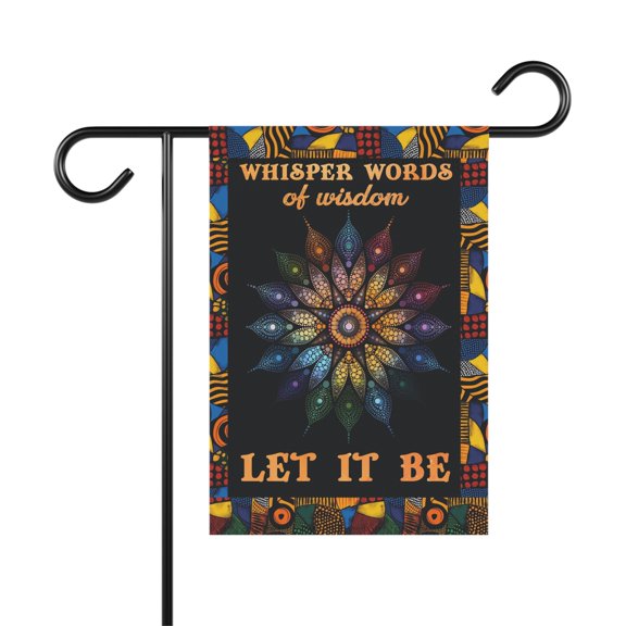 Mandala Hippir Colorful Flag, Peace Sign Hippir Flag ID-0229-DNGY