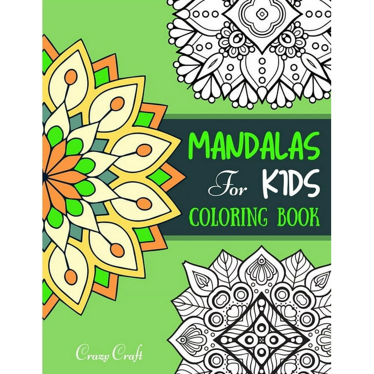 Mandalas and Patterns Coloring Book For Kids: Easy Coloring Book For Adults [Book]