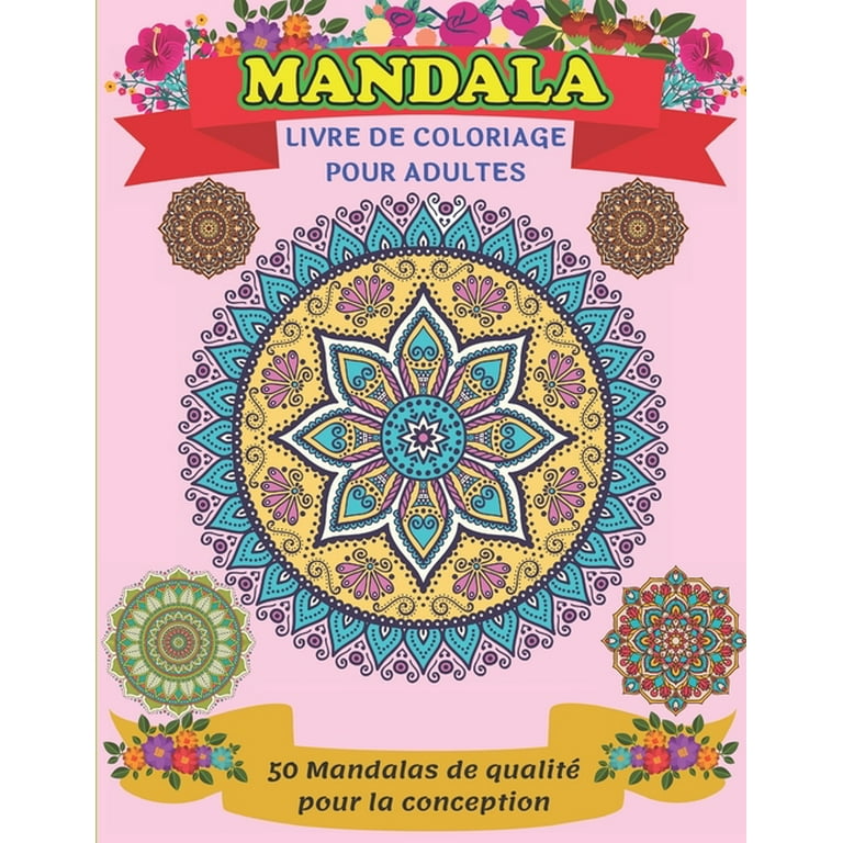 Coloriage pour adultes: Mandala