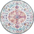 thumbnail image 1 of Mandala Machine Washable Area Rug 6R - Non-Slip & Safe Floor Rug - Stain Resistant Bedroom Rug - Comfortable Polyester Material Colorful Rug - Durable Modern Rug for Living Room - Living Room Rugs, 1 of 5