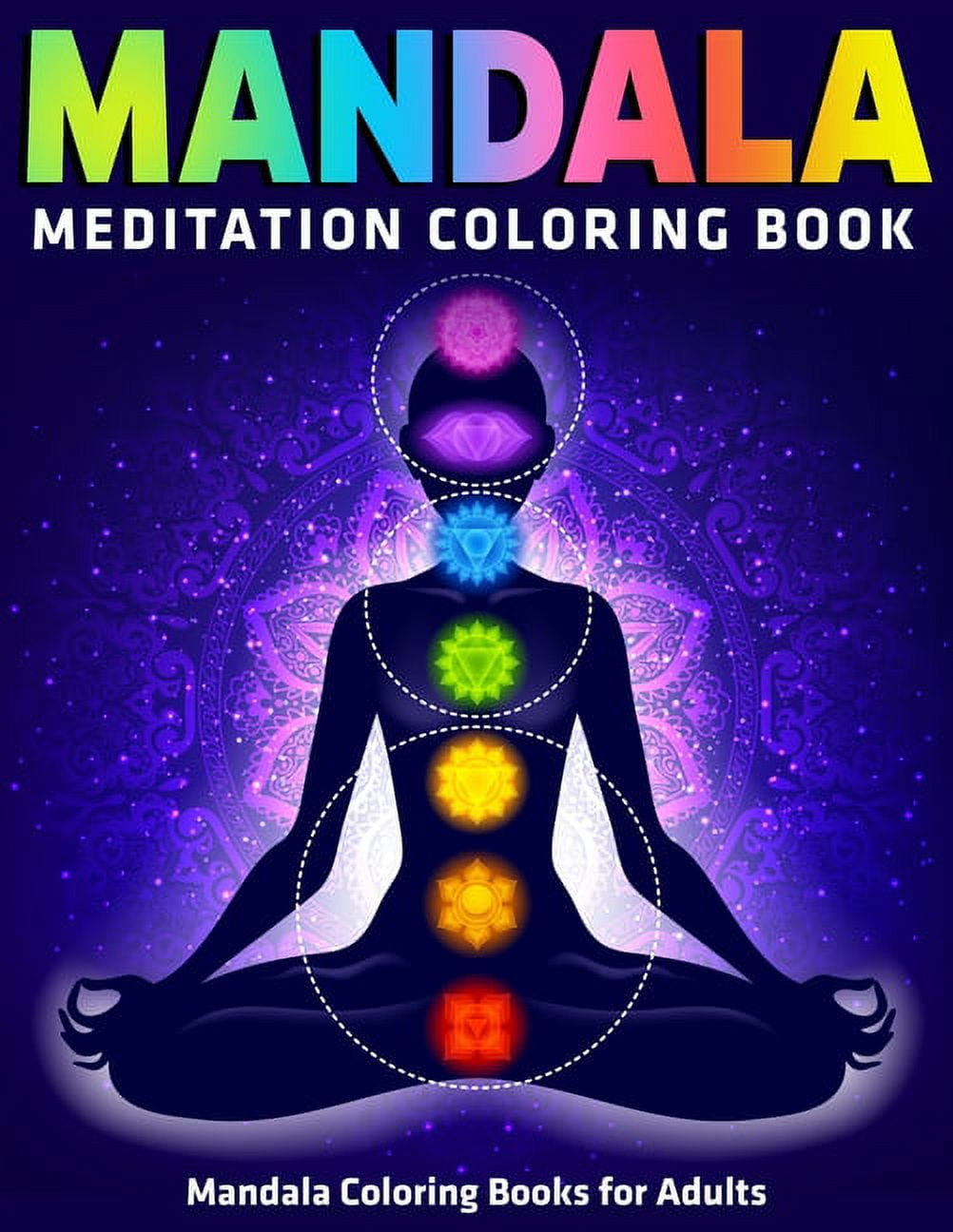 MEDITATION ADULT COLORING BOOK W/PENCILS – BIG YAAD MARKETPLACE