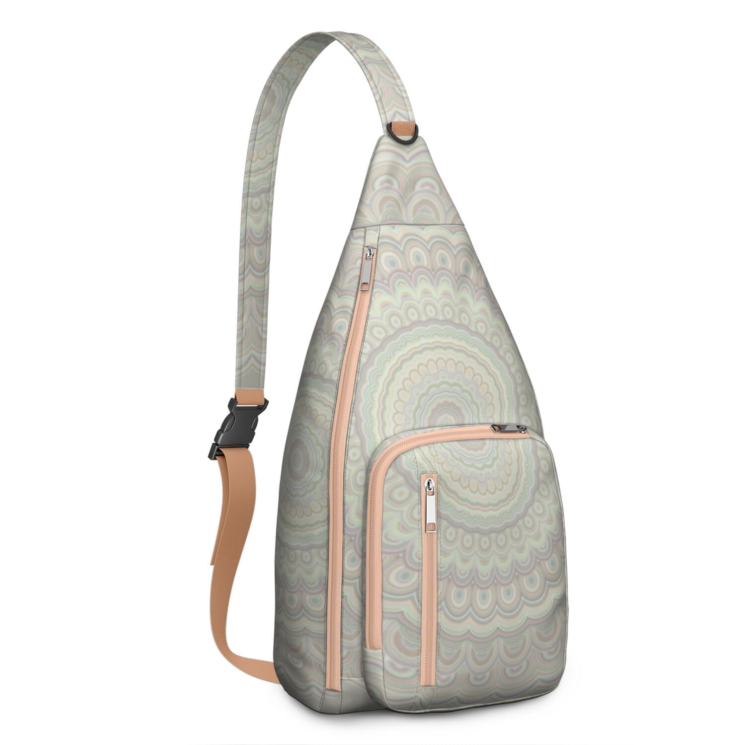 Mandala Meditation Sling Backpack&nbsp;- Psychedelic Healing 