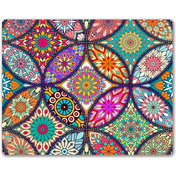 Mandala Mouse pad Personalized Computer Mouse pad Office Decoration Accessories Gift Non-Slip Rubber Mouse pad for Laptop