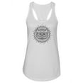 thumbnail image 1 of Mandala Owl Design Tank Women -Image by Shutterstock, Female Small, 1 of 4