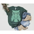 thumbnail image 1 of Mandala Owl T-Shirt: Boho Spiritual Animal Graphic Tee SWEATSHIRT All Size S-5XL, 1 of 5