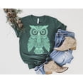thumbnail image 1 of Mandala Owl T-Shirt: Boho Spiritual Animal Graphic Tee TSHIRT All Size S-5XL, 1 of 5