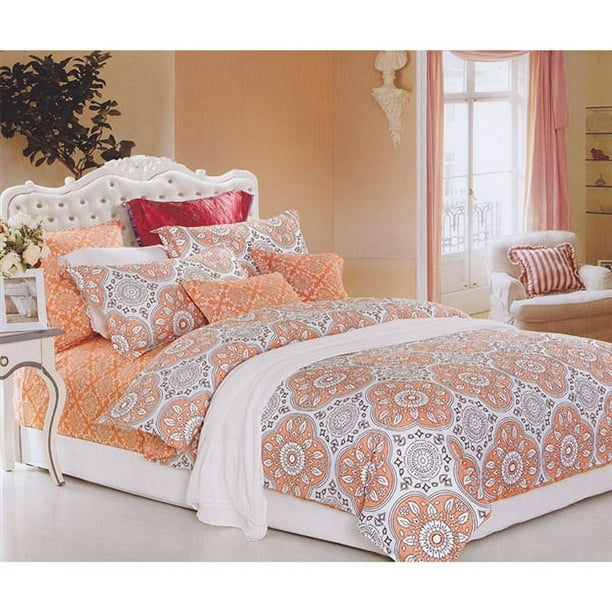 Mandala Peach Twin XL Comforter