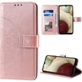thumbnail image 1 of Mandala Phone Cover for iPhone11 6.1, Ultra Slim Flip Case with Card Slot,  Closure, Embossing PU Leather Case with Stand Function and Lanyard, Foldable Motif-Rose Gold, 1 of 7