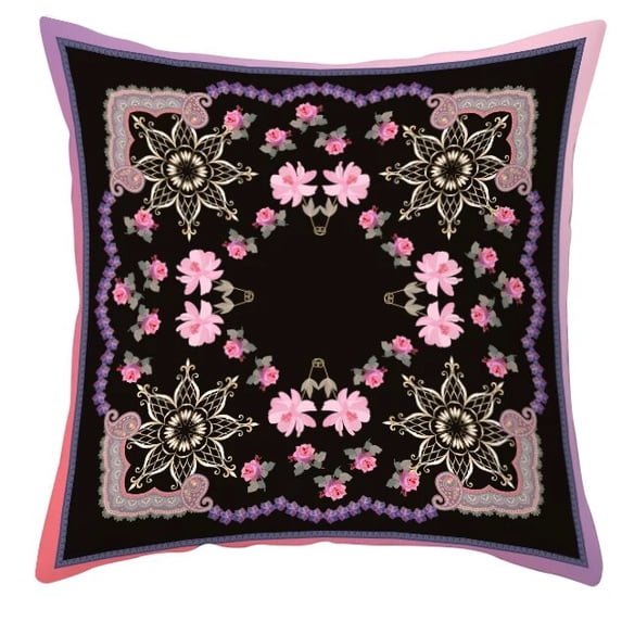 Mandala Pillow Cover Seat Sofa Bedroom Living Room Cushion Home Gift Auto Parts Decoration
