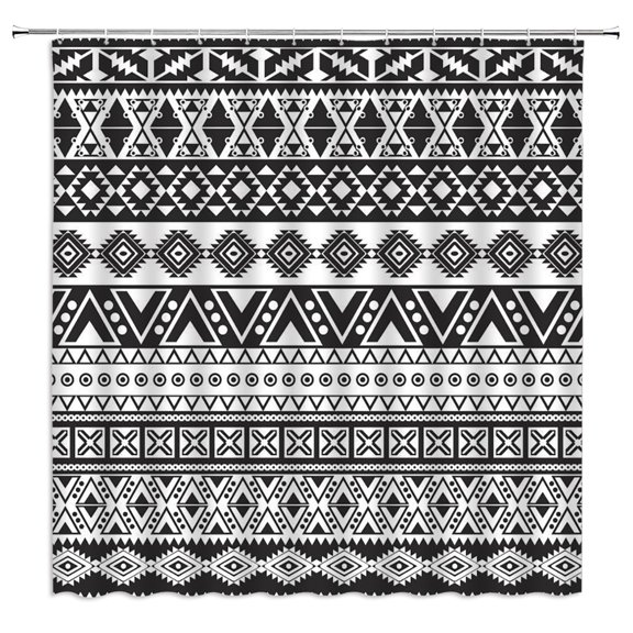 Mandala Shower Curtain 3D Print Bohemian style Bathroom Curtain Frabic Waterproo