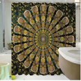 thumbnail image 1 of Mandala Shower Curtain Waterproof Floral Bohemian Bath Accessories for Bathroom Waterproof Fabric Shower Curtain, 1 of 5
