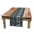 thumbnail image 1 of Mandala Table Runner, Paisley and Round Motifs South Inspirations Native Culture, Dining Room Kitchen Rectangular Runner, 3 Sizes, by Ambesonne, 1 of 2