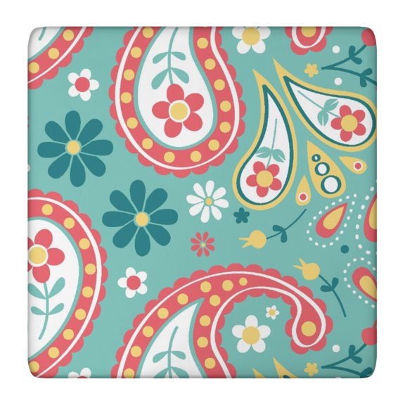 Mandala Tablecloth Spiritual Zen Mandala Pattern Waterproof Squre Cover with Elastic Fit and Back for Meditation Space