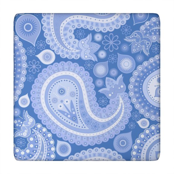 Mandala Tablecloth Symmetry Fusion Mandala Pattern Waterproof Squre Cover with Elastic Fit and Back for Spiritual Room