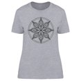 thumbnail image 1 of Mandala Tattoo Design T-Shirt Women -Image by Shutterstock, Female Large, 1 of 2