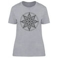 thumbnail image 1 of Mandala Tattoo Design T-Shirt Women -Image by Shutterstock, Female Small, 1 of 2