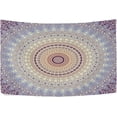 thumbnail image 1 of Mandala Texture Tapestry Wall Hanging Tapestries Happy Colorful Hippie Psychedelic Art Polyester Carpet Wall Decorative for Living Room Bedroom 80x60inch Home Decor Gifts, 1 of 7