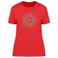 thumbnail image 1 of Mandala With Bright Colors Stars T-Shirt Women -Image by Shutterstock, Female Small, 1 of 2