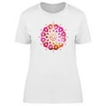 thumbnail image 1 of Mandala With Cool Art T-Shirt Women -Image by Shutterstock, Female x-Large, 1 of 2