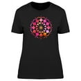 thumbnail image 1 of Mandala With Cool Textures T-Shirt Women -Image by Shutterstock, Female Medium, 1 of 2